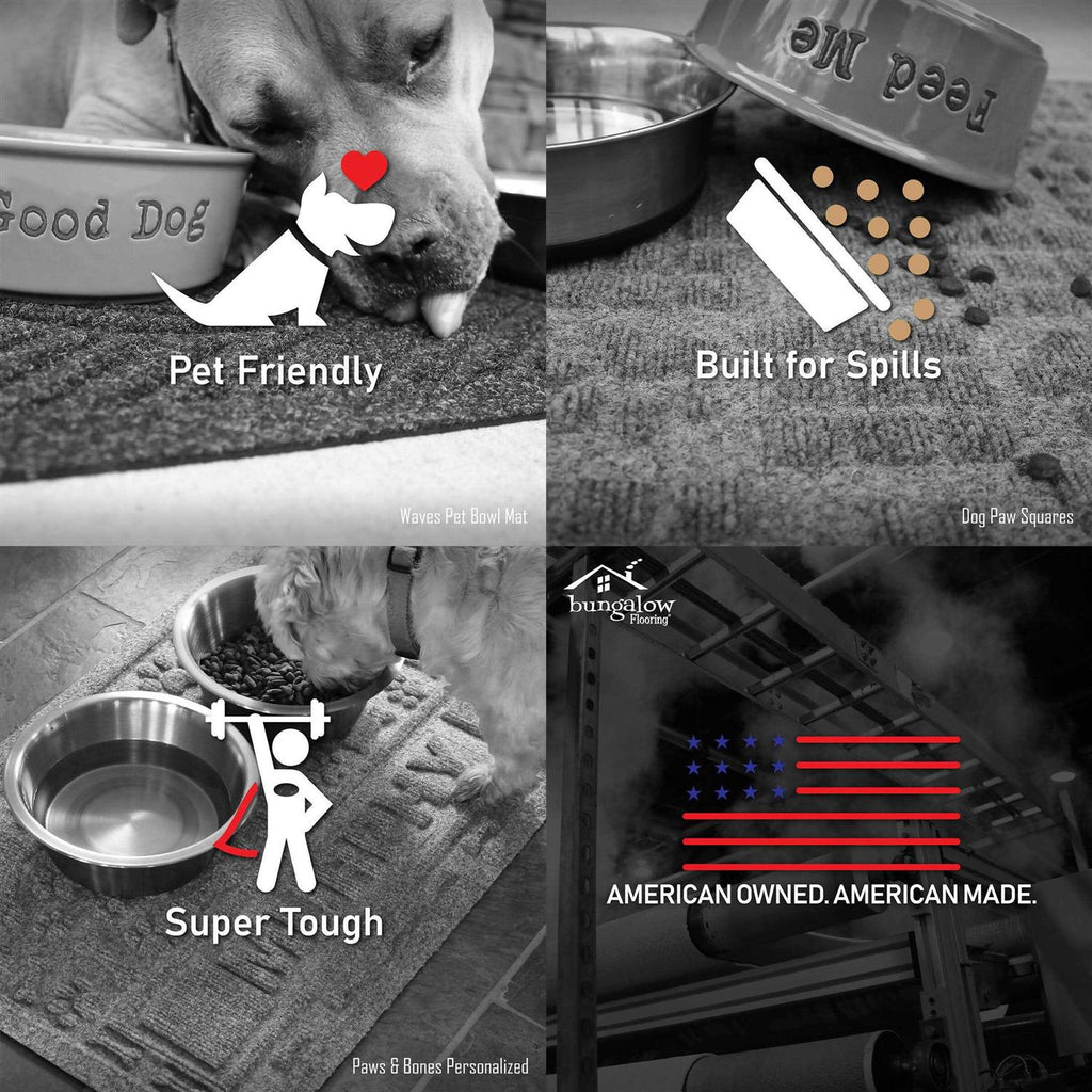 Dog Bone Dinner Mat F269378