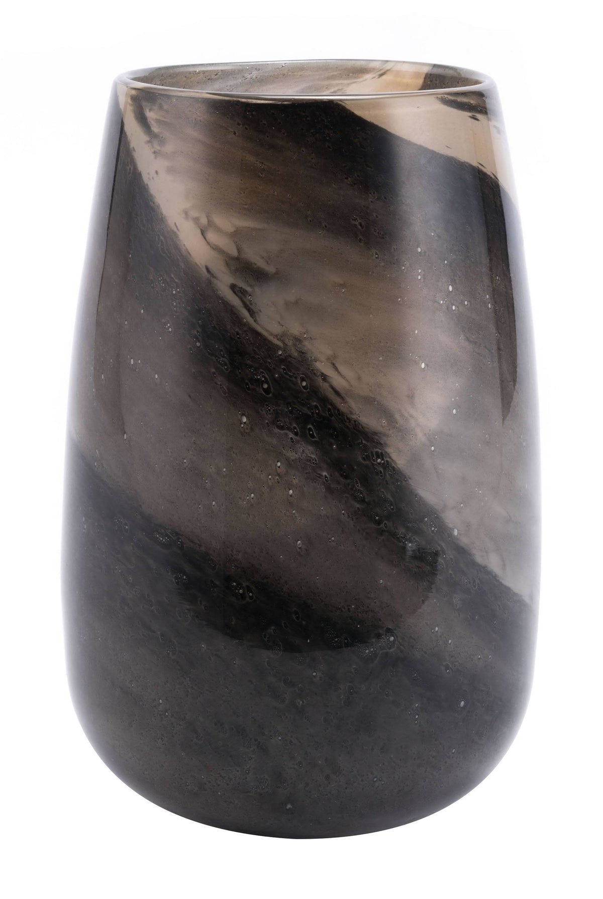 Brown Glass Medium Vase G733458