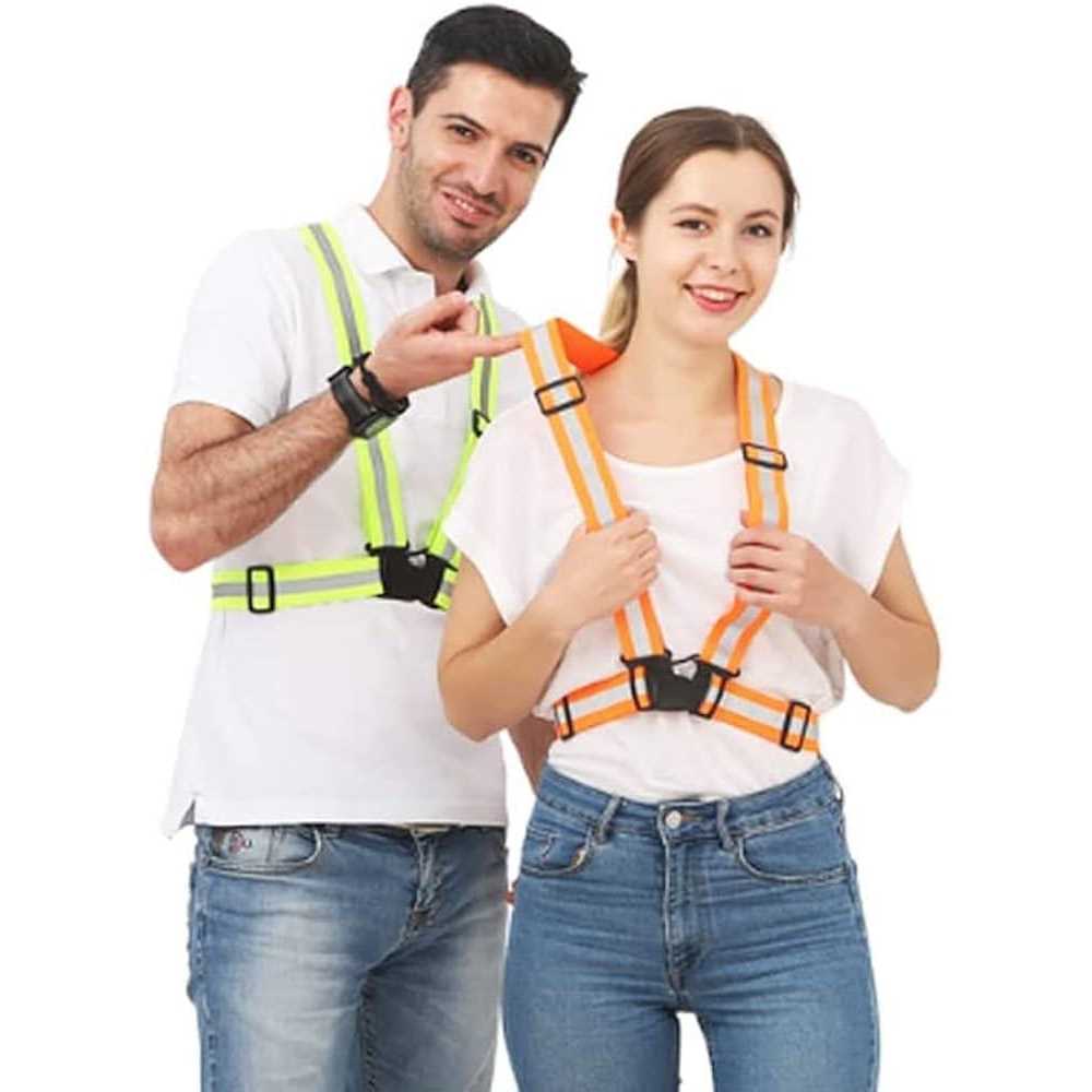 Reflective Vest with Hi Vis Bands X814