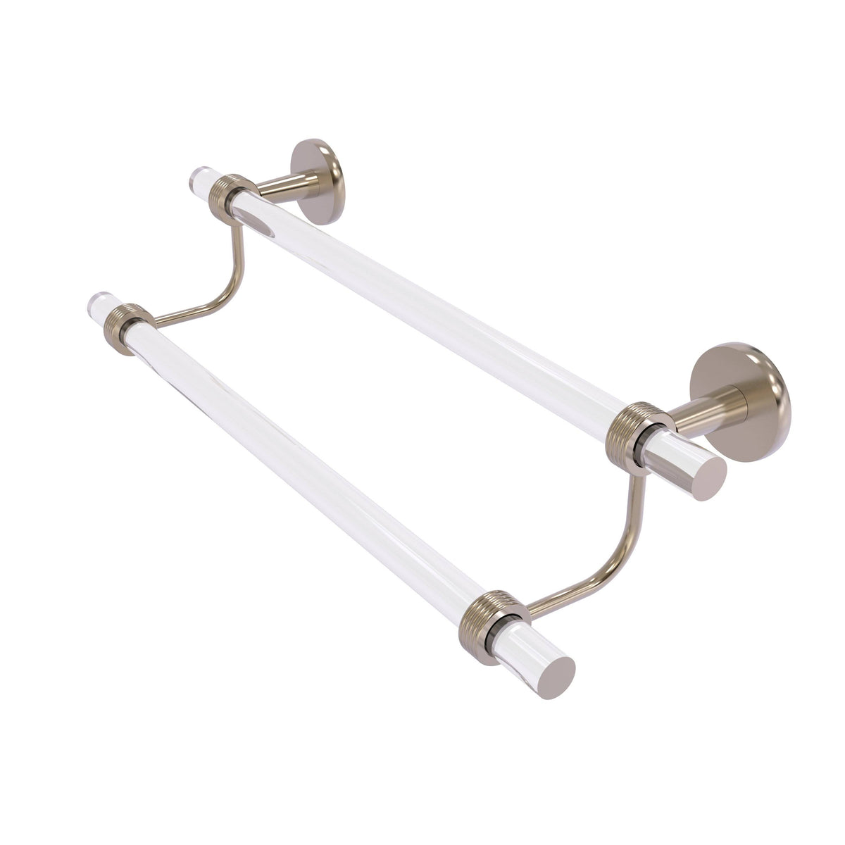 Antique Pewter Double Towel Bar P945763