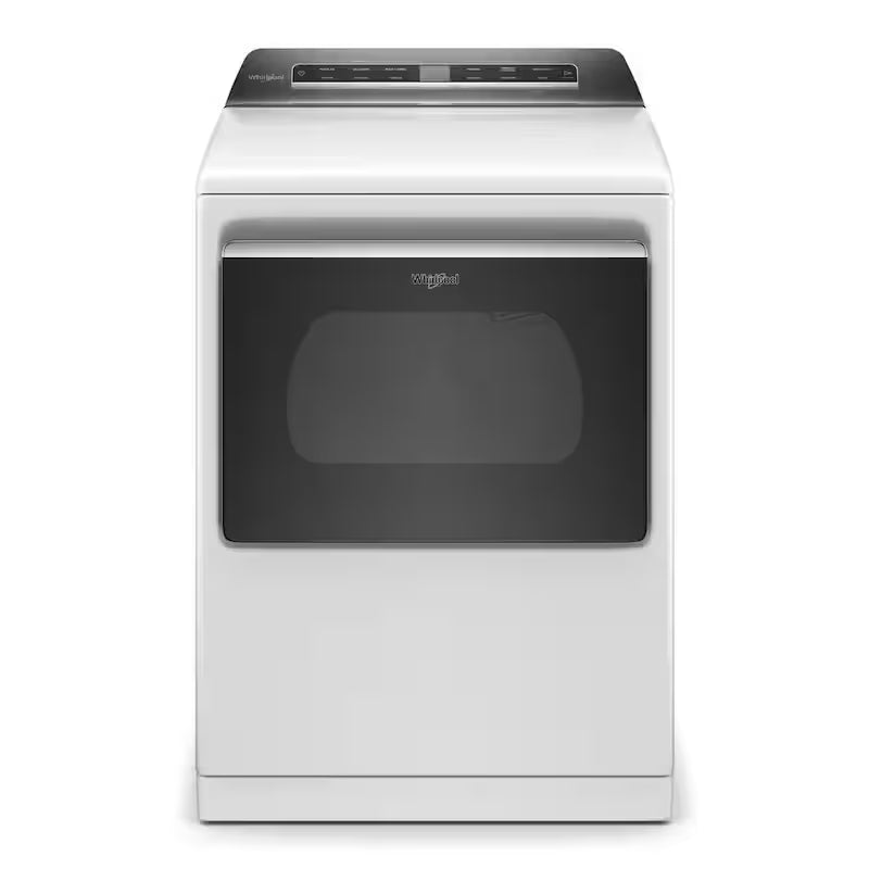 White Gas Dryer with Steam C633744