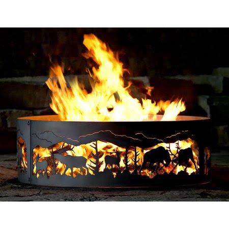 All Steel 30 in. Dia. Fire Ring D655838