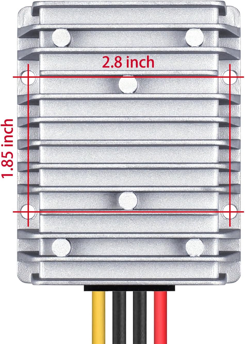 DC/DC 12V to 24V Boost Converter 25A 600W Step Up Voltage Regulator Power Supply Voltage Transformer Pack of 2 V4441