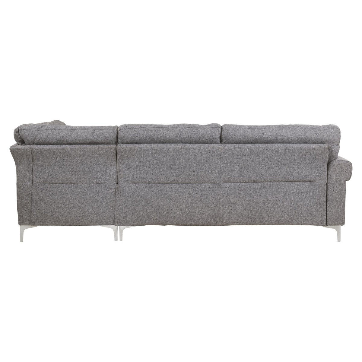 Gray Fabric Sectional Sofa E9505