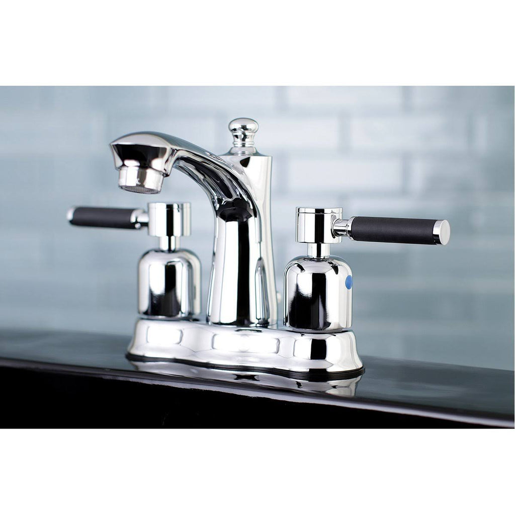 Polished Chrome Centerset Bathroom Faucet C982478