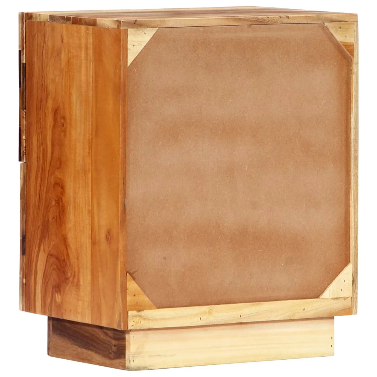 Bedside Cabinet Solid Reclaimed Wood P572926