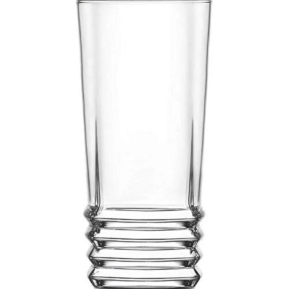 Clear 11.25 Ounce Highball Drinking Glasses Set of Six X7468