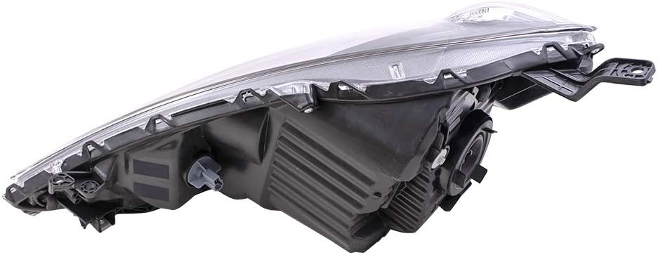 Replacement Driver and Passenger Headlights with Grey Bezels Q97432