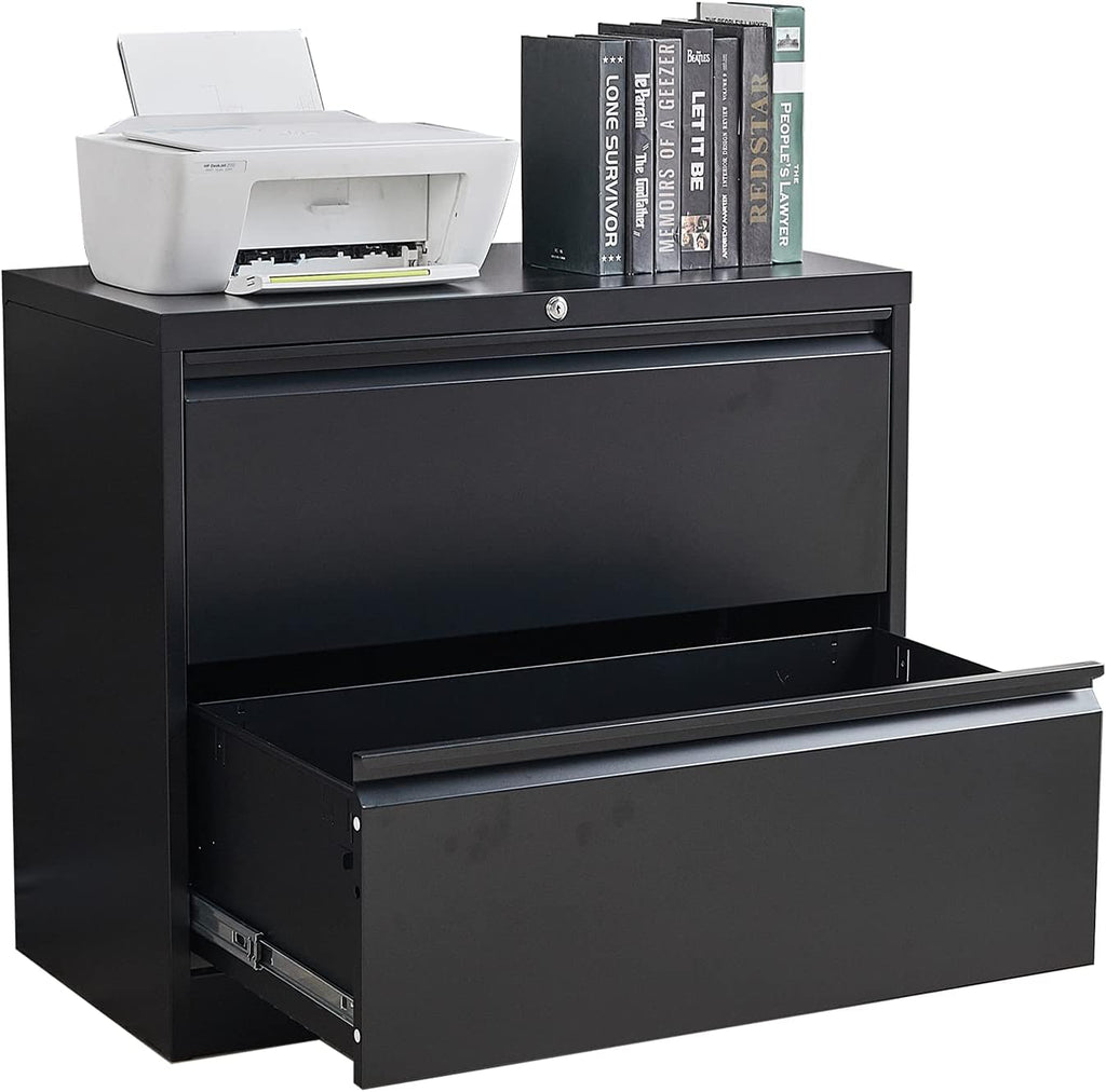 3 Drawer Metal Lateral File Cabinet with Lock C2739