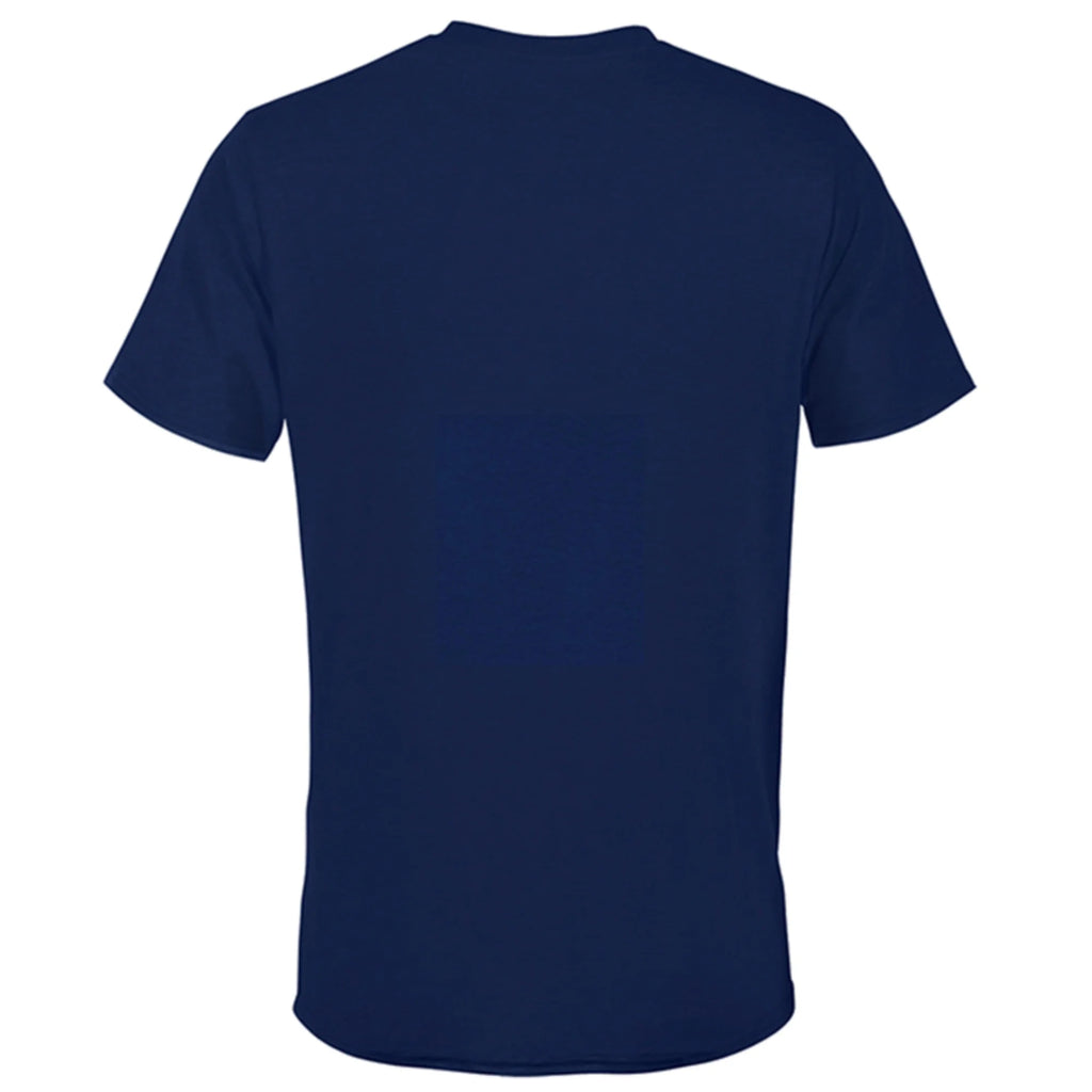 Athletic Navy Short Sleeve Cotton T-Shirt I998