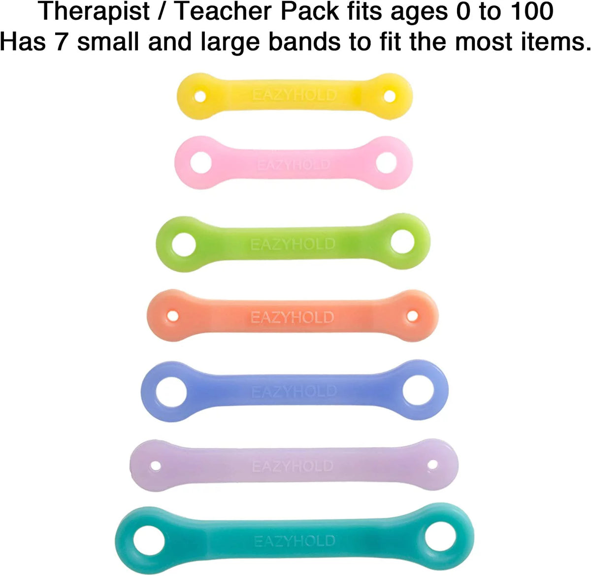 7 Pack Universal Cuff Adaptive Utensils K180