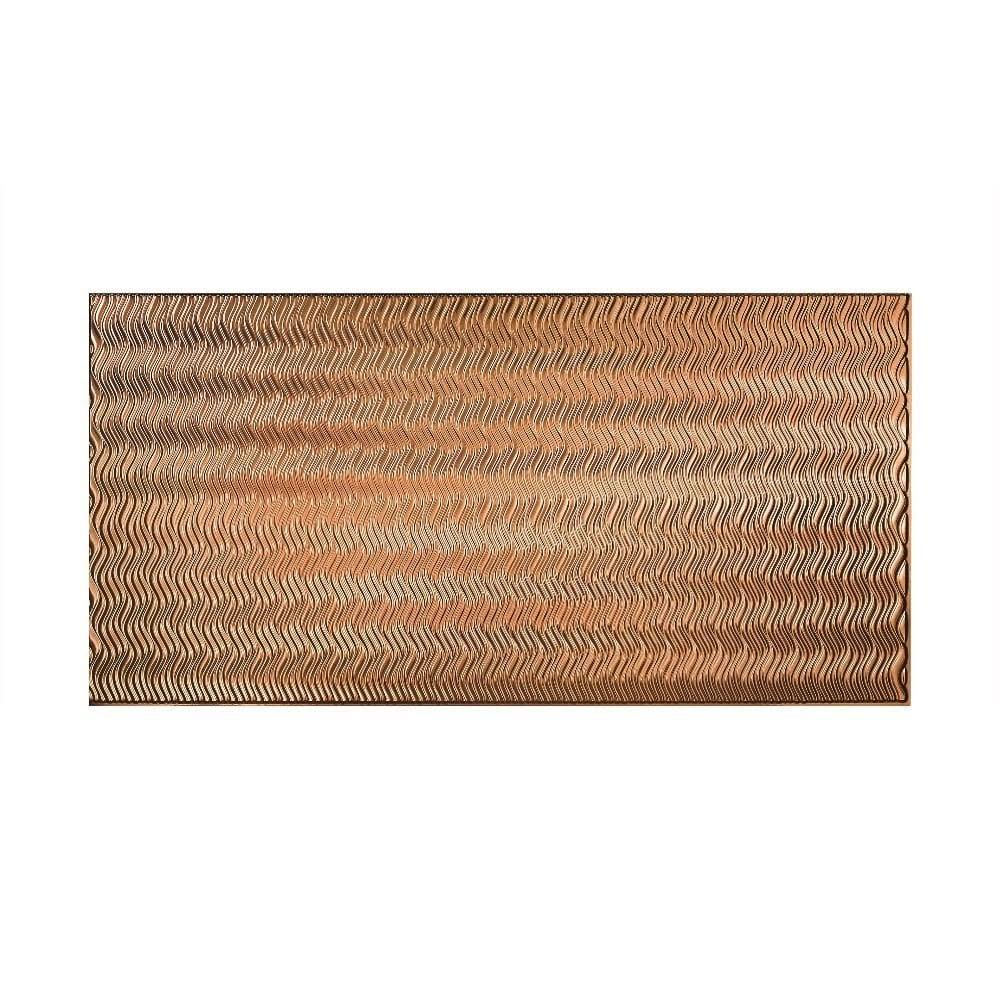 Polished Copper 4 x 8-Foot Wall Panel C2184