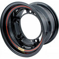 Ultra Light Wide 5 Wheel - 15 x 10 in. - Black - 5 in. Back Spacing F5436