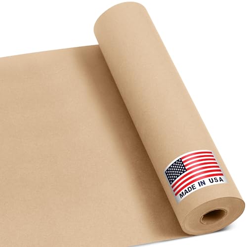 12" x 1200" Natural Kraft Paper Roll O143581