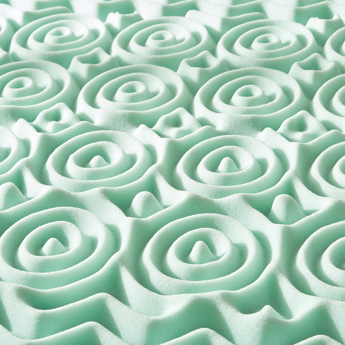 Queen 1.5" 5-Zone Memory Foam Mattress Topper with Aloe Infusion X44483