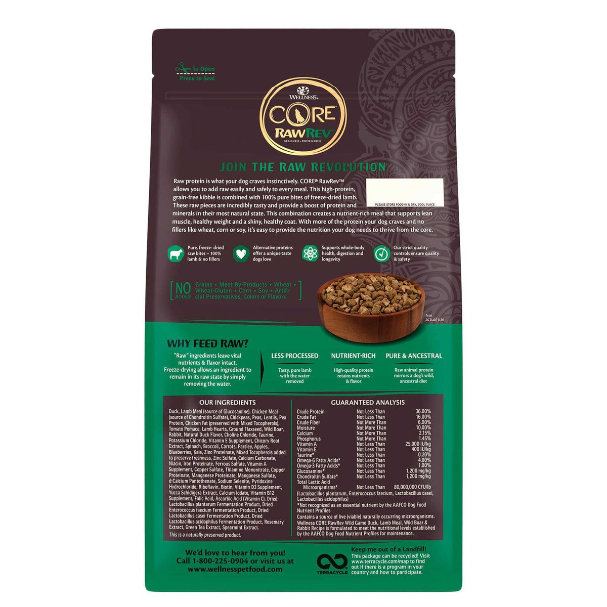 Grain Free Dry Dog Food D1884