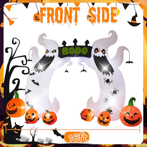 8ft Inflatable Halloween Outdoor Decoration with LED Lights U12369