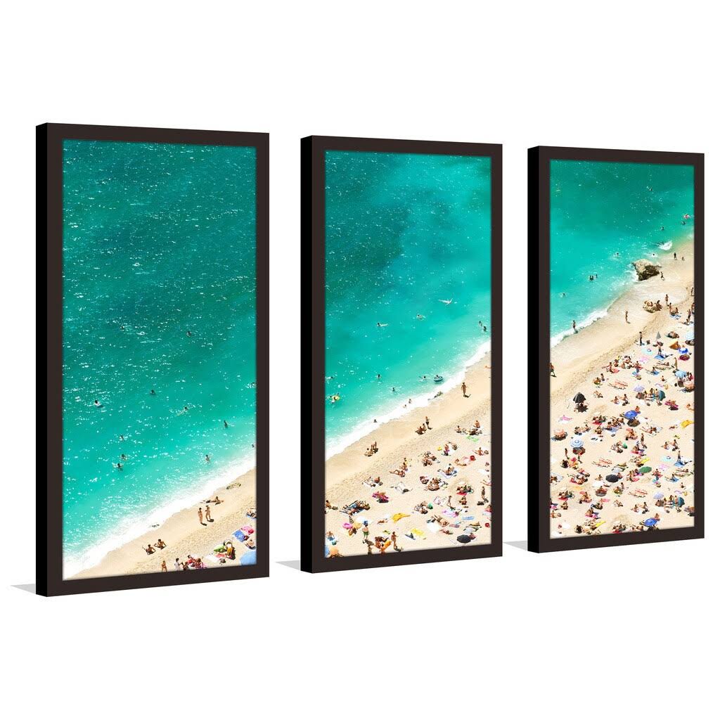 3 Piece Framed Photographic Print Set T945