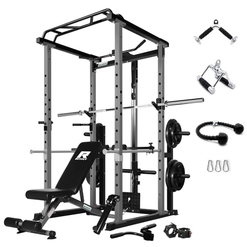 Power Cage with Cable Crossover and Squat Rack K268791