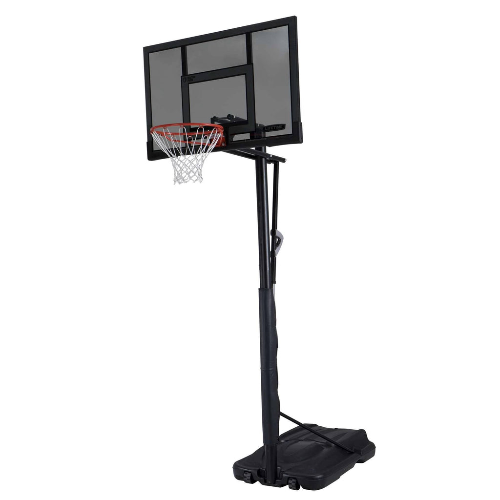 Adjustable Portable Basketball Hoop 52-inch Polycarbonate V912
