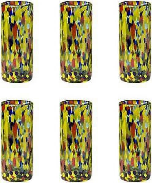 Set of 6 12 oz Handblown Drinking Glass G88837