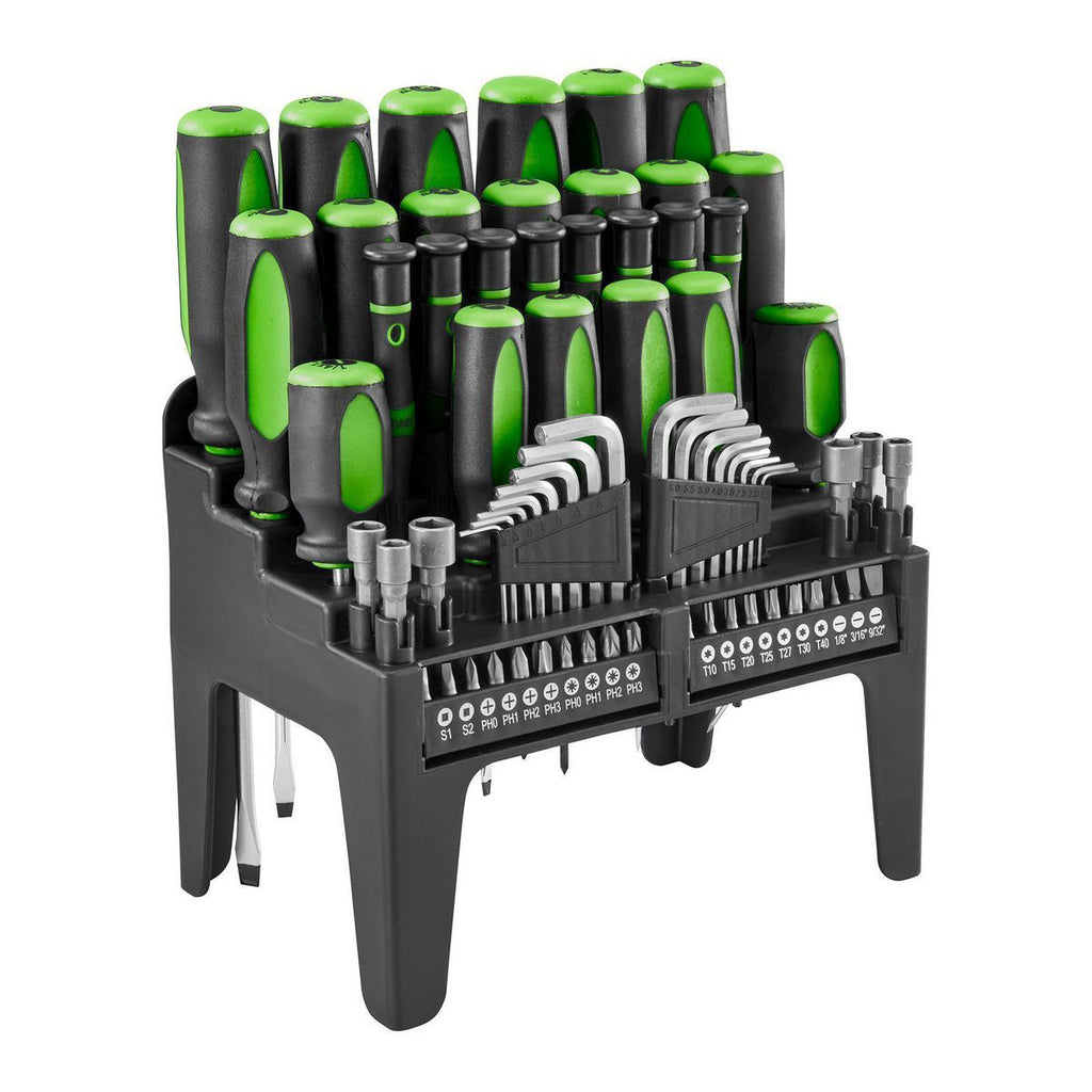 Comfort-Grip Screwdriver Set, 70-Piece B427