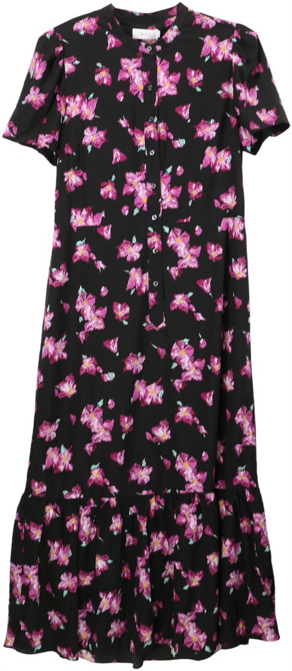 Black Floral Dress X620574