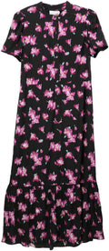 Black Floral Dress X620574