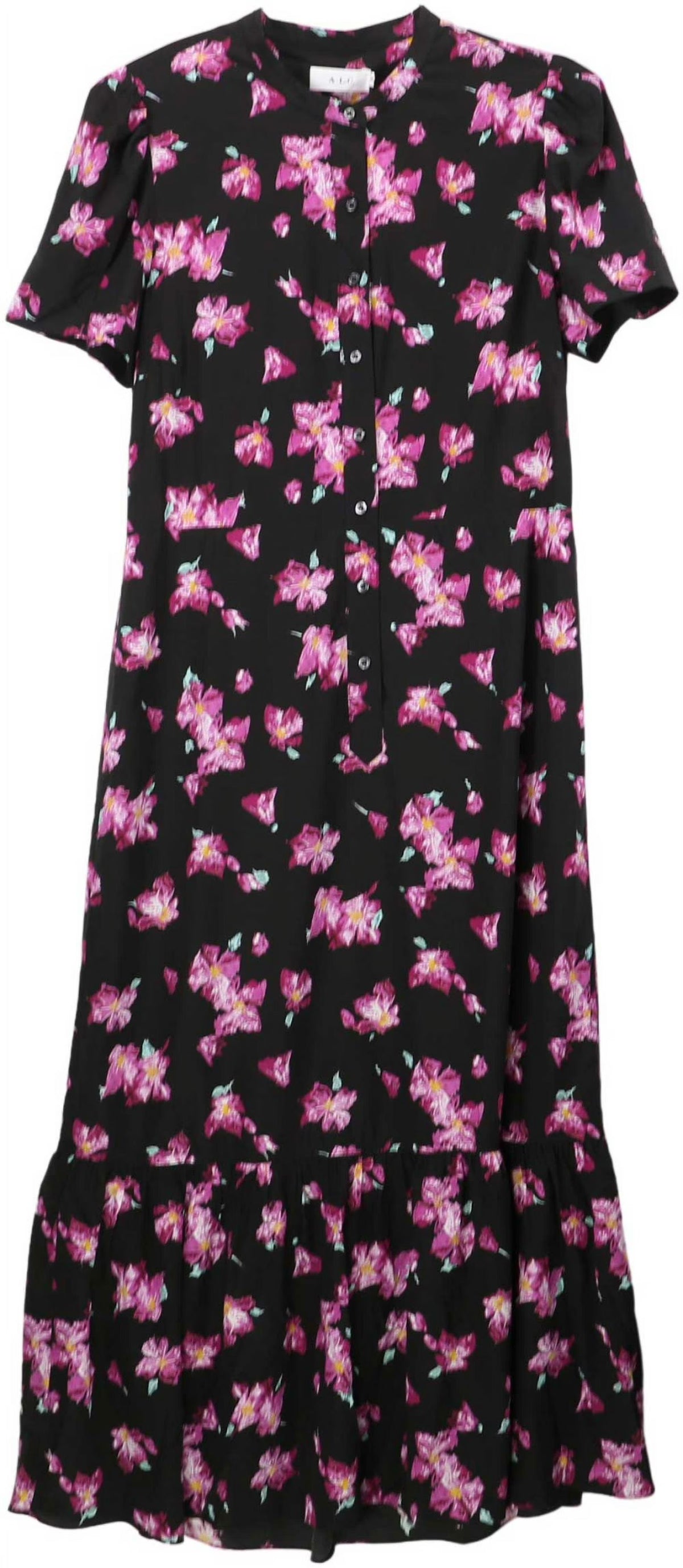 Black Floral Dress X620574