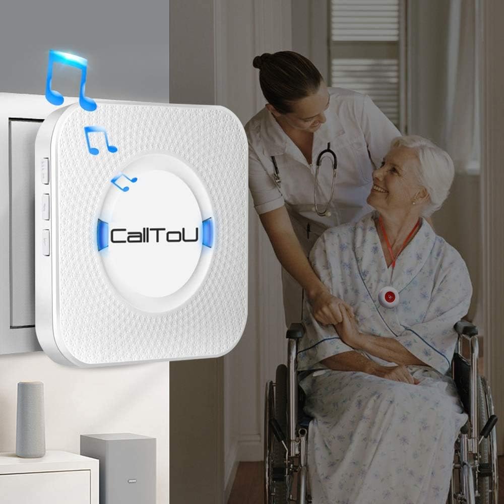 Wireless Call Button Alert System with 2 Way Radio X3818