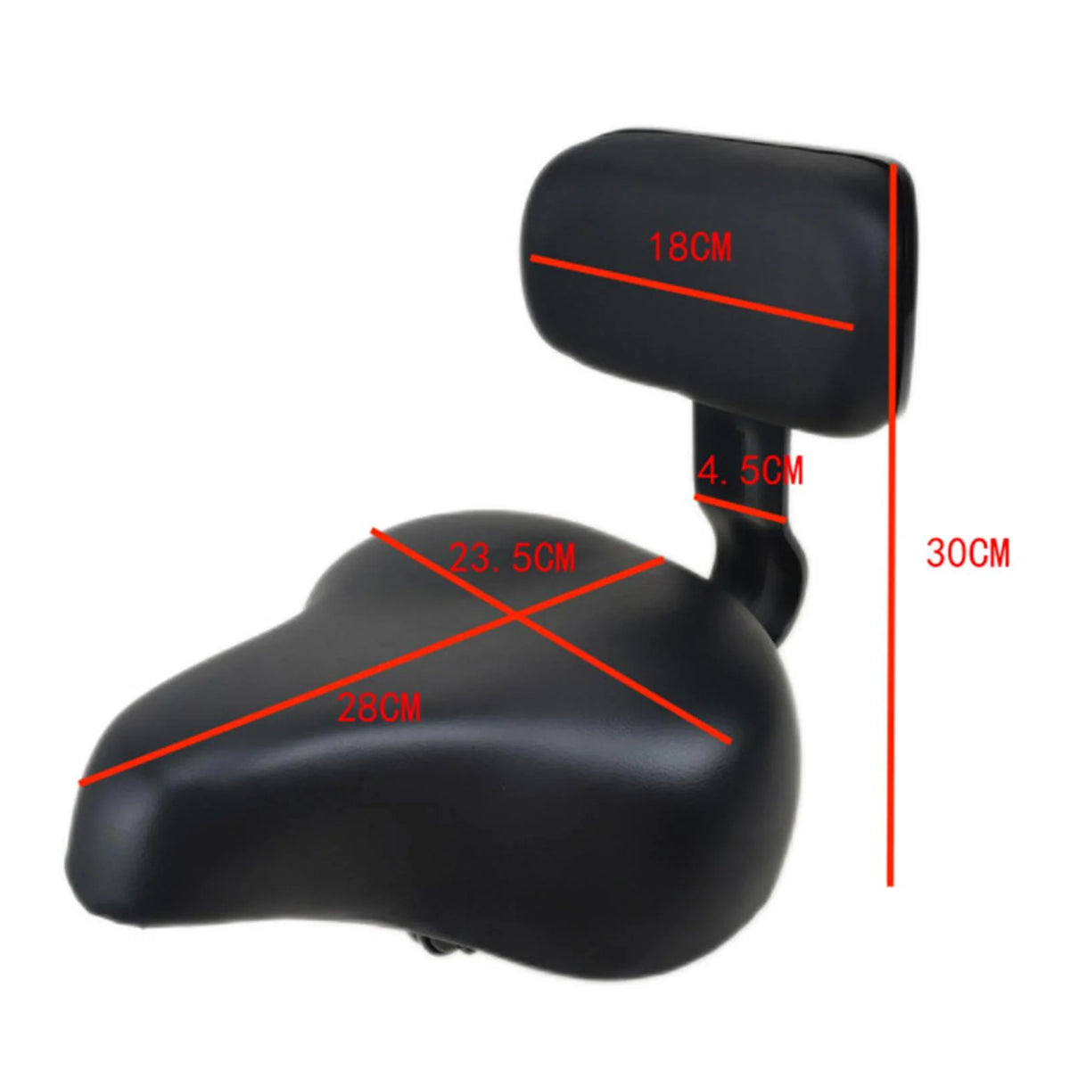 Bike Seat Saddle Cushion Replacement PU Cushion Z767