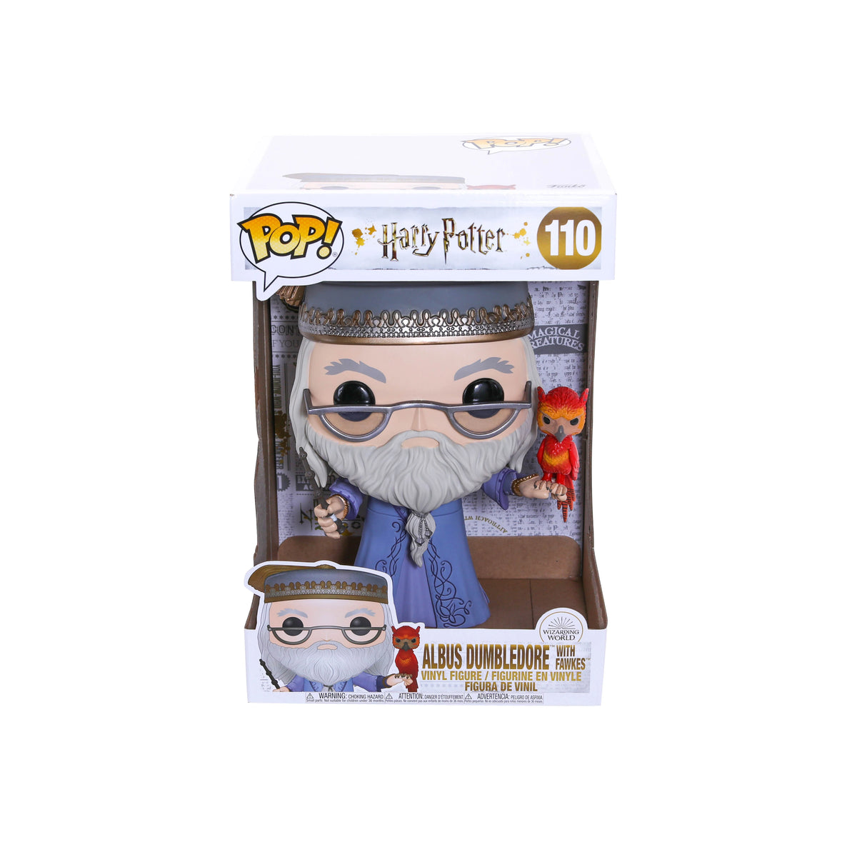 10" Harry Potter Dumbledore w/Fawkes N80921