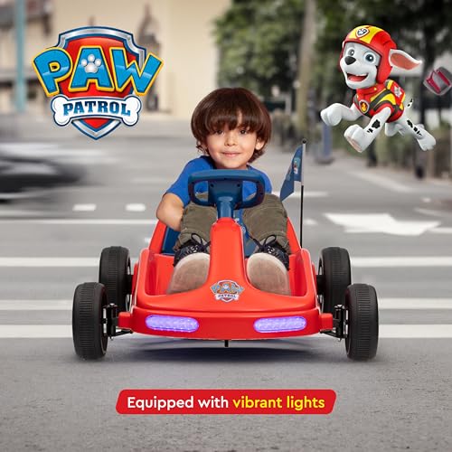 12V Electric Ride-On Go Kart with Lights and Seat Belt P8490