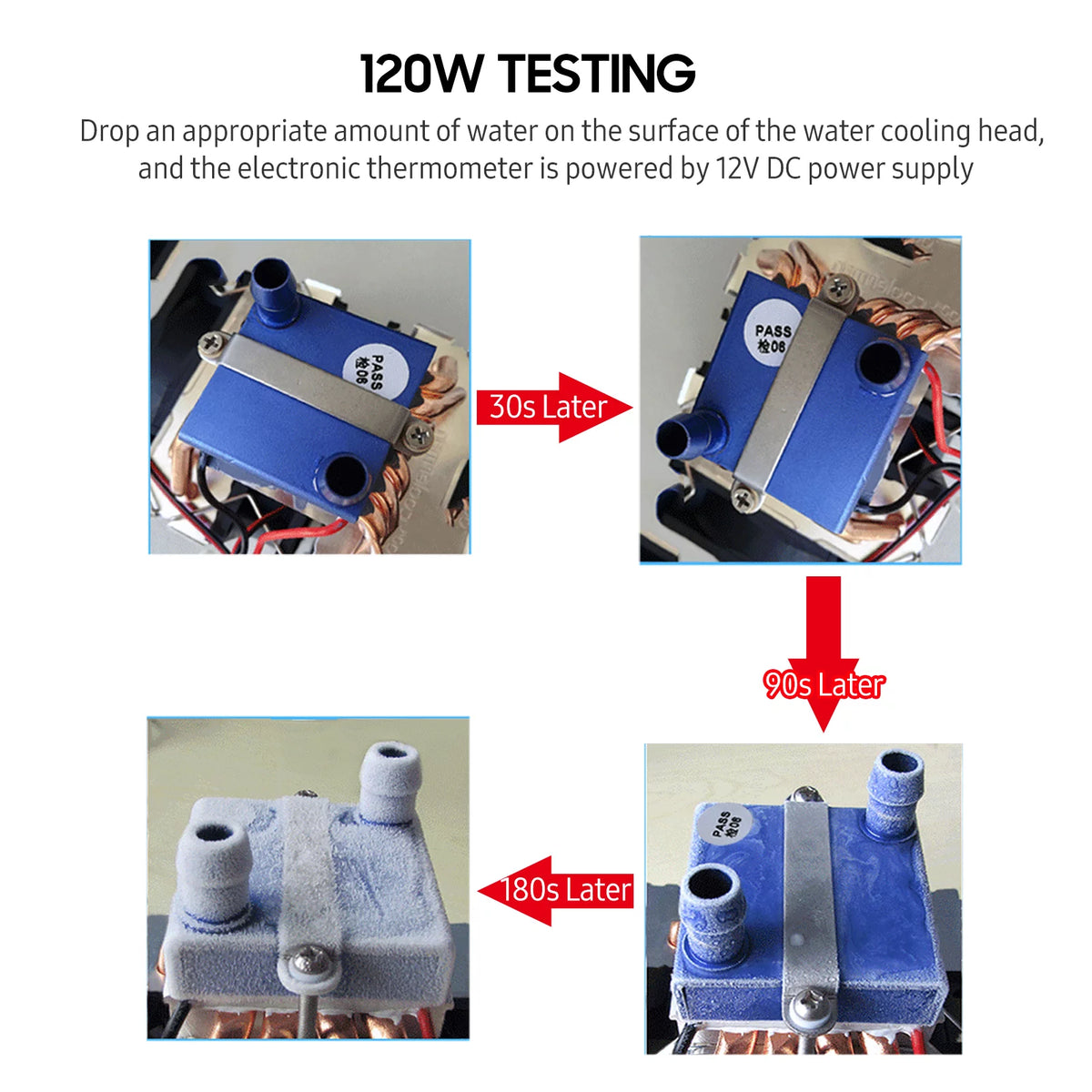 120W High Power Semiconductor Aquarium Chiller A986722