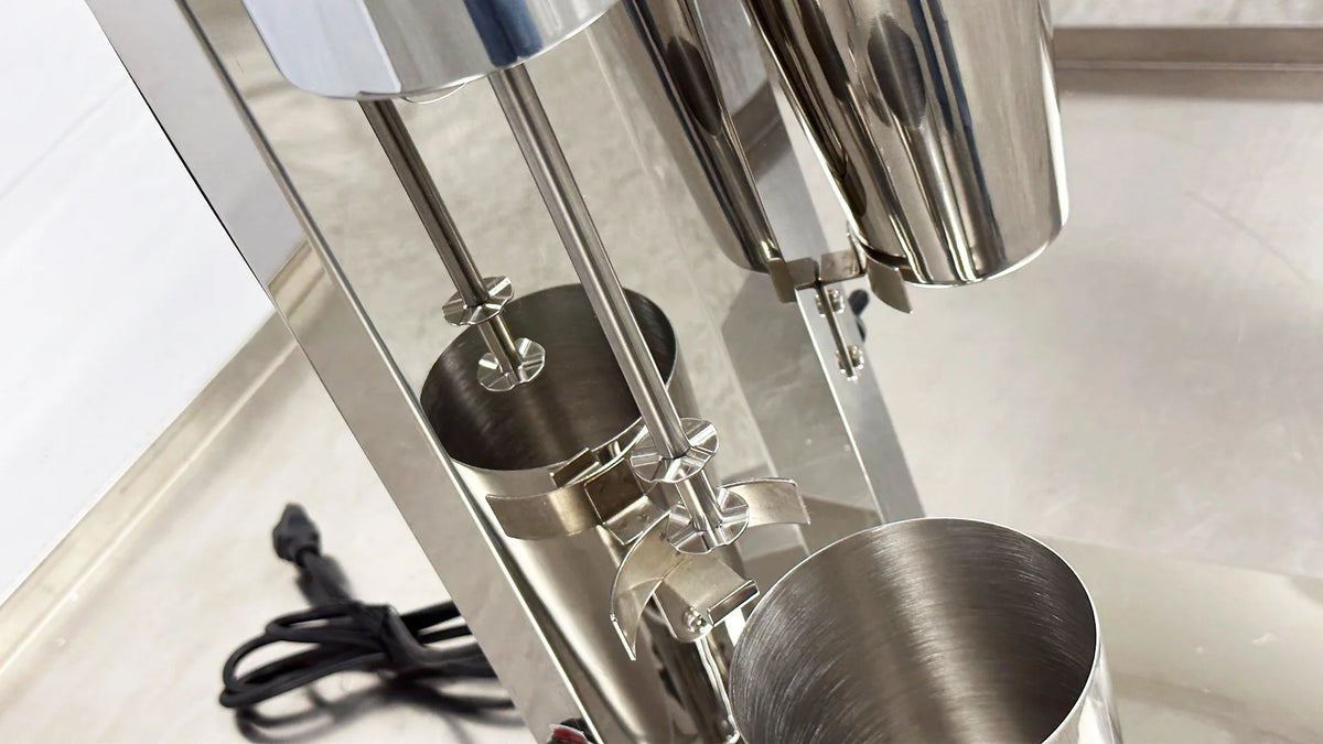 110V Stainless Steel Double Head Milk Shake Machine A678378