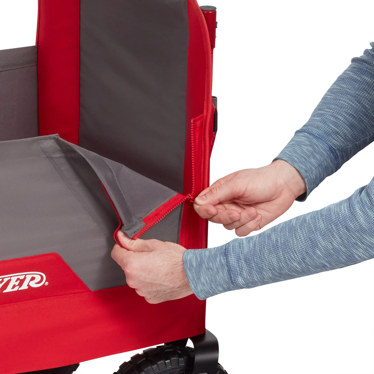 3-in-1 All-Terrain Fold Wagon with Canopy Y217